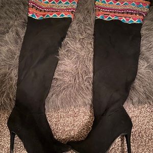 Over the knee boots